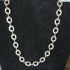 Silvertoned Heart Necklace